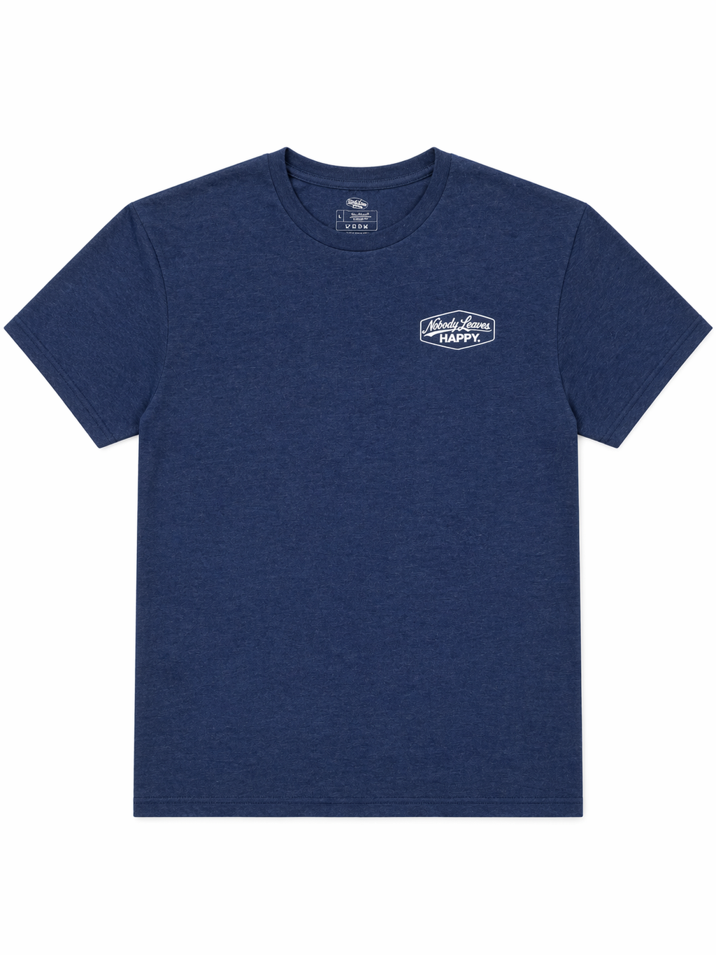 Nobody Leaves Happy Signature Tee (Blue)