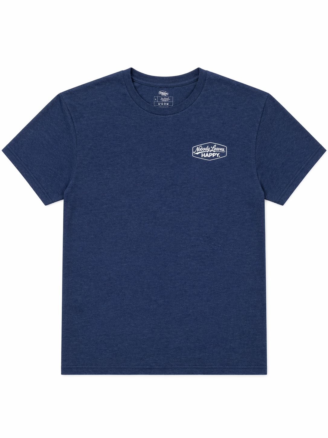 Nobody Leaves Happy Signature Tee (Blue)