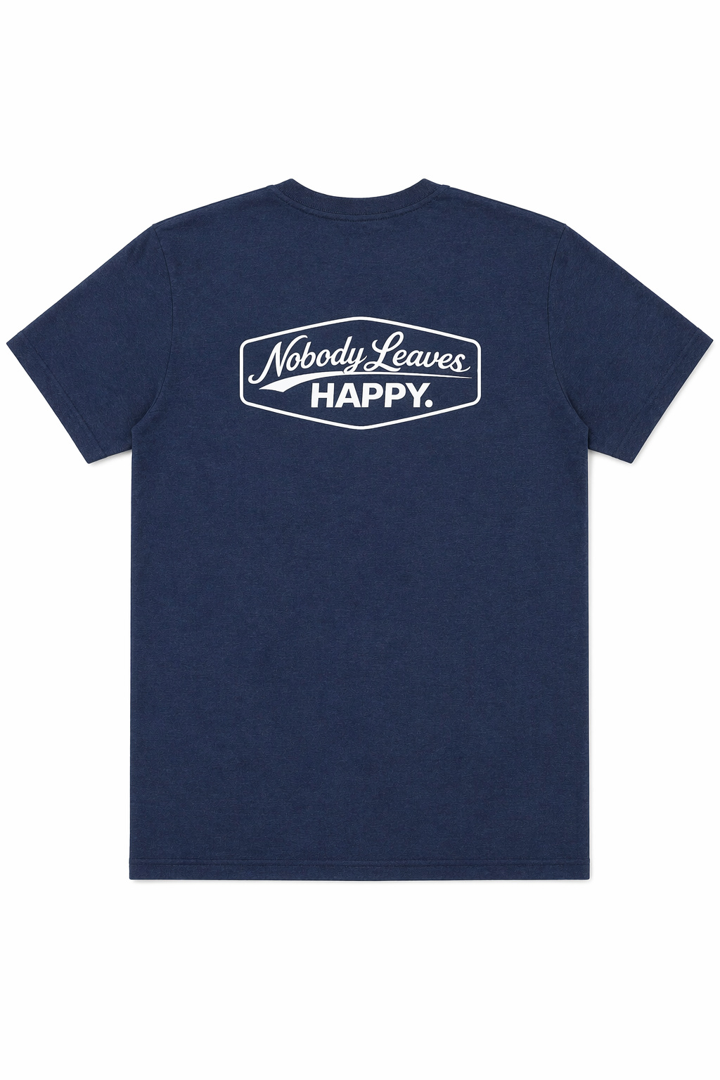 Nobody Leaves Happy Signature Tee (Blue)